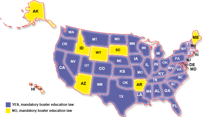 states-requiring-sailing-license