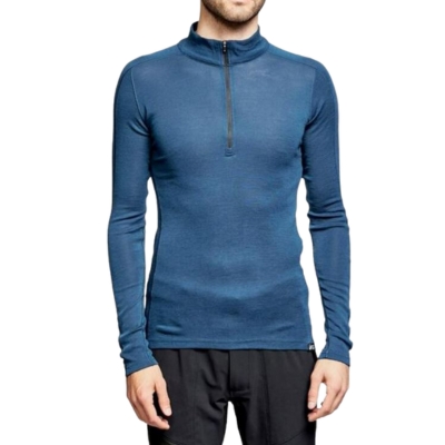 Go Outdoors Convect-200 Merino Long Sleeved Zipped Top